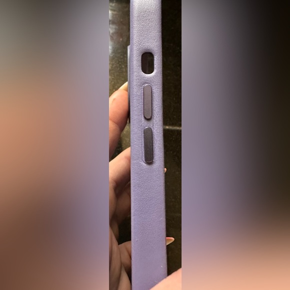 1 Leather Apple iPhone 13 Pro Max cases 1 is light Purple and 1 Black leather. - Picture 10 of 15